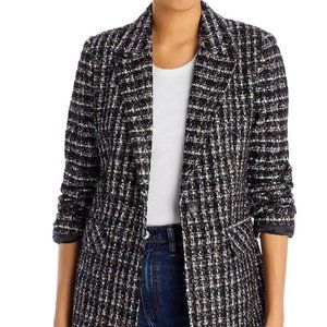 Bagatelle Rainbow Metallic Tweed Blazer